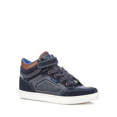 Baker by Ted Baker Boys' blue high top trainers
